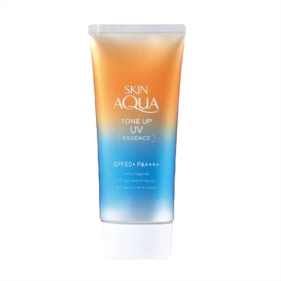 Rohto Skin Aqua Tone-up Latte Beige Sunscreen SPF50+ PA++++ 80g