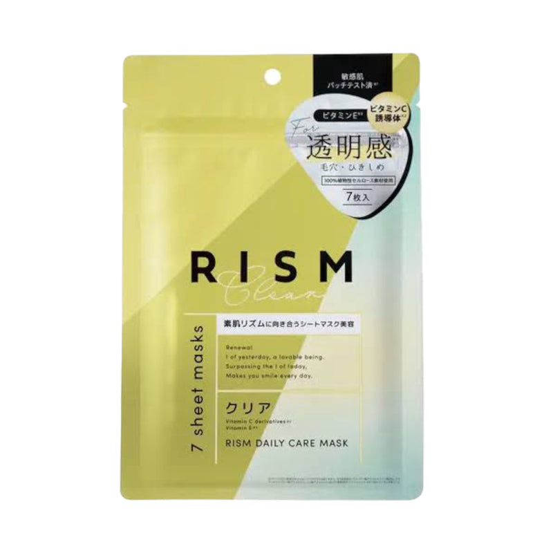 Rism Clear Daily Care Mask