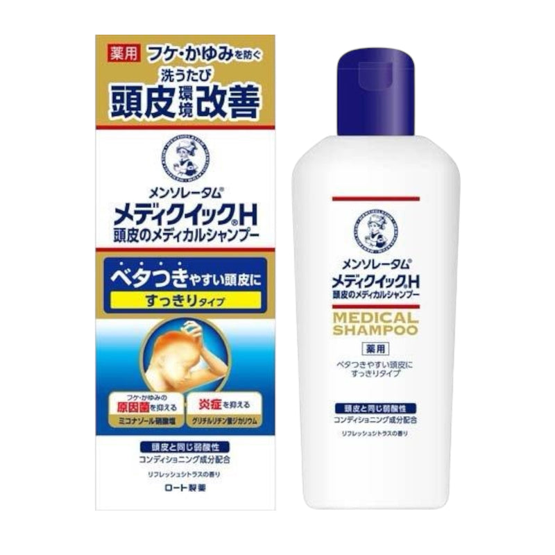 ROHTO Mentholatum Medi Quick H Scalp of Medical Shampoo 200ml