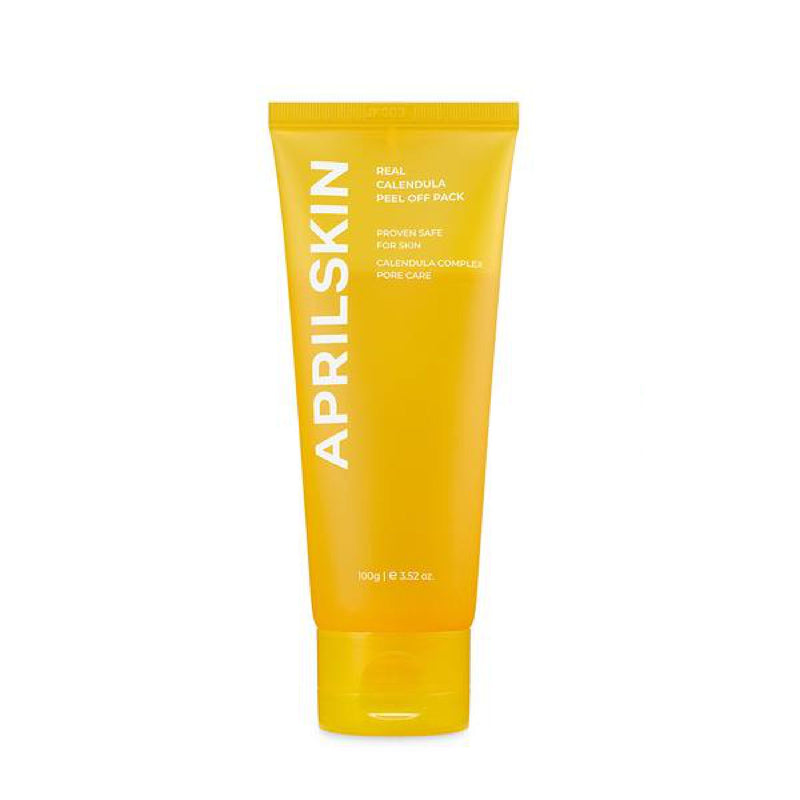 APRILSKIN Real Calendula Peel Off 100g + Bonus Pack - Brush & Gel