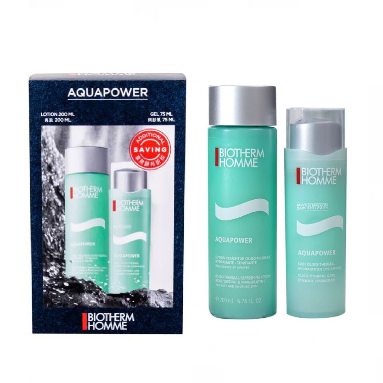 Biotherm Aquapower Lotion & Gel Set 200ml + 75ml – Jasso beauty