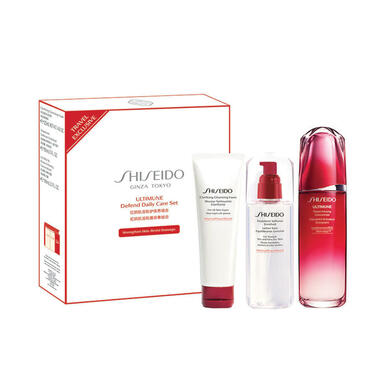 SHISEIDO Ultimune Defend Daily Care Set - 3 Piece Set