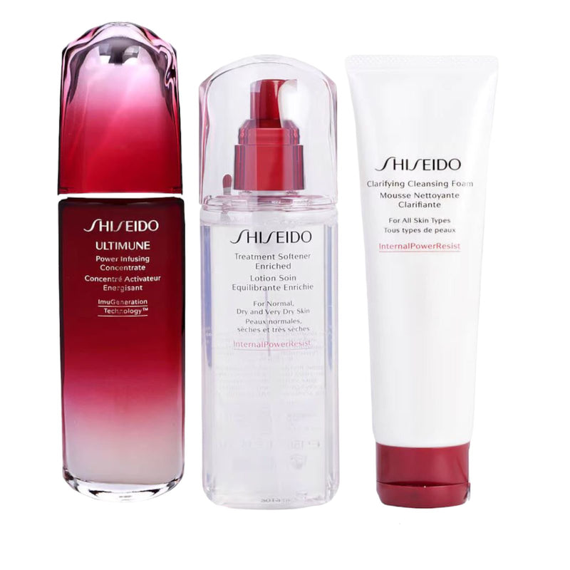 SHISEIDO Ultimune Defend Daily Care Set - 3 Piece Set