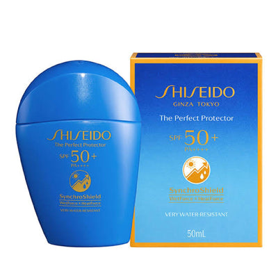 SHISEIDO Perfect UV Protector Synchro Shield WetForce x HeatForce Spf50+ PA++++ 50ml