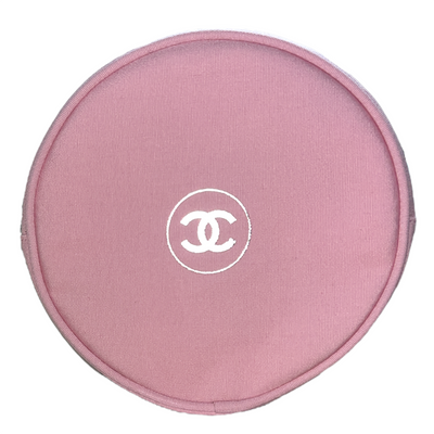 Chanel Beauty Pink Cosmetic Bag