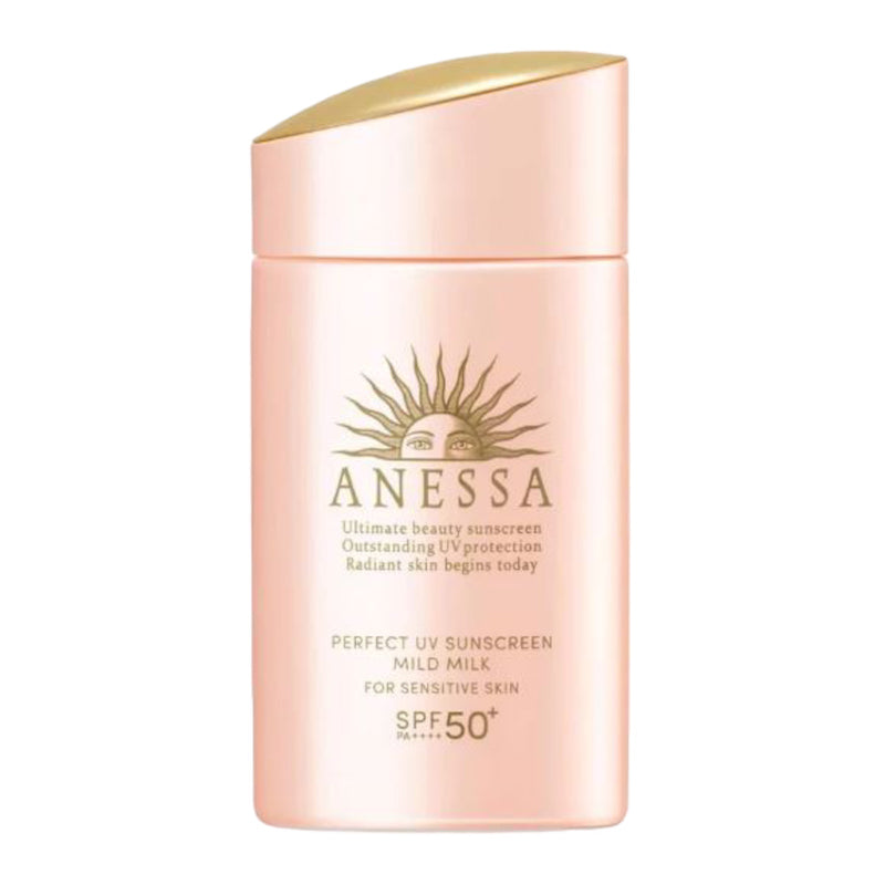 SHISEIDO Anessa Perfect Uv Sunscreen Mild Milk For Sensitive Skin Spf50+ PA++++ 60ml