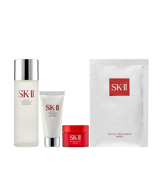 SK-II PITERA™ Bestseller Kit set - 4 Items ( Essence, Cleanser, Cream, Mask)