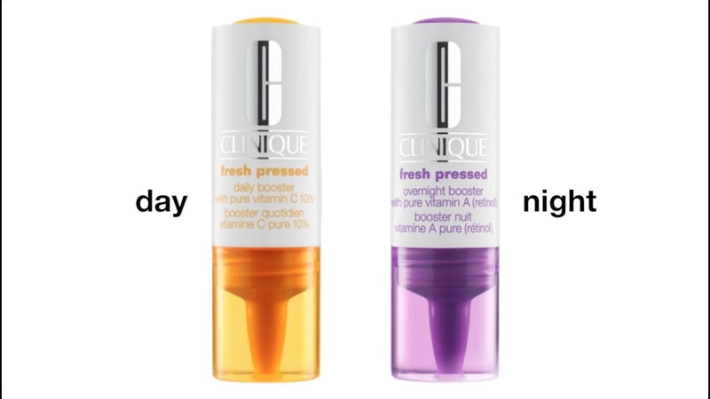 Clinique Fresh Pressed Daily Booster 8.5ml + Overnight Booster 6ml