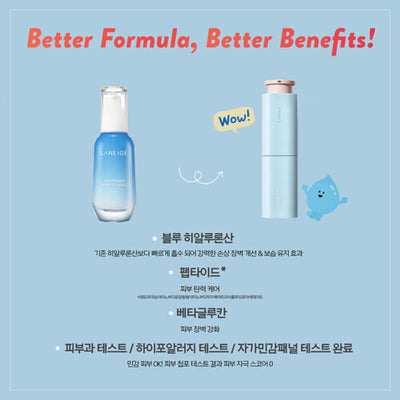 Laneige Water Bank Blue Hyaluronic Serum & Cream Duo For Normal to Dry Skin